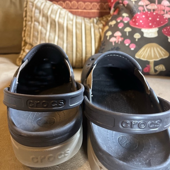 Crocs Gray Clogs - Picture 8 of 8